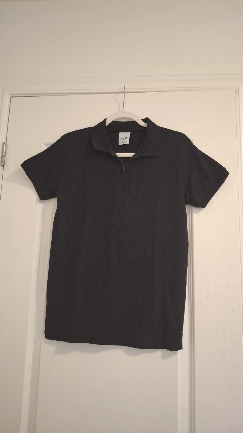 Zara Black Polo Shirt