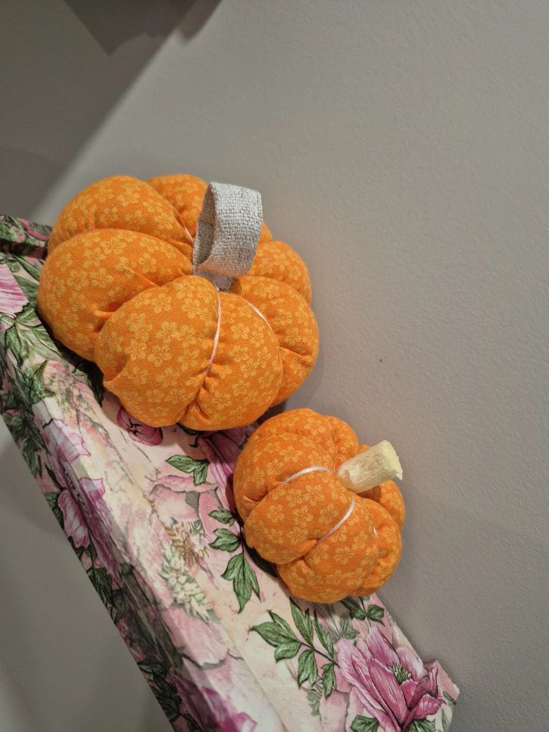 Fabric Pumpkins
