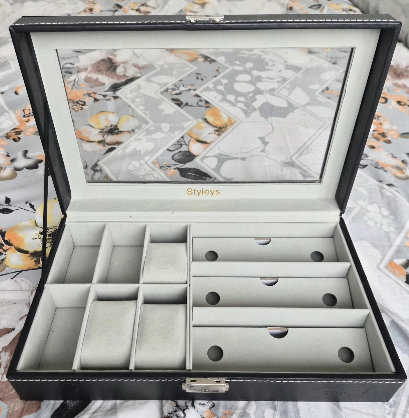 Styleys Jewellery, Glasses & Watch Organizer Box