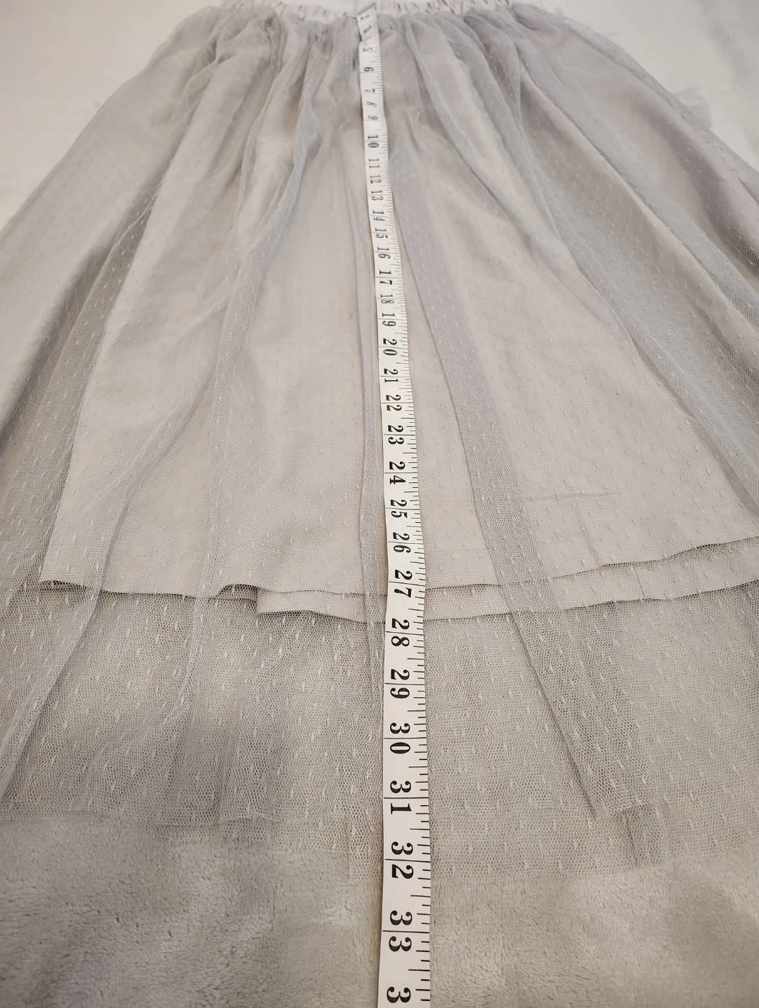 Summer Sale 🔥 Gray Tulle Maxi Skirt - Elegant Women's Skirt - photo 4