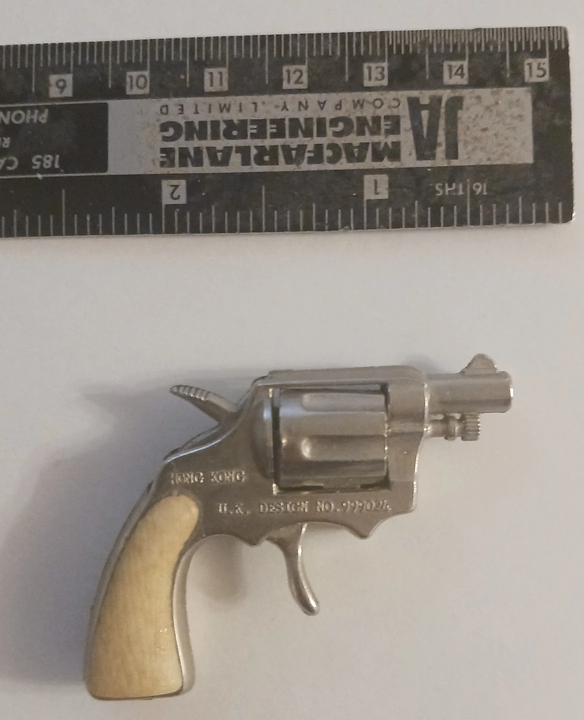 Vintage Cap Gun Revolver Replica - Hong Kong Made