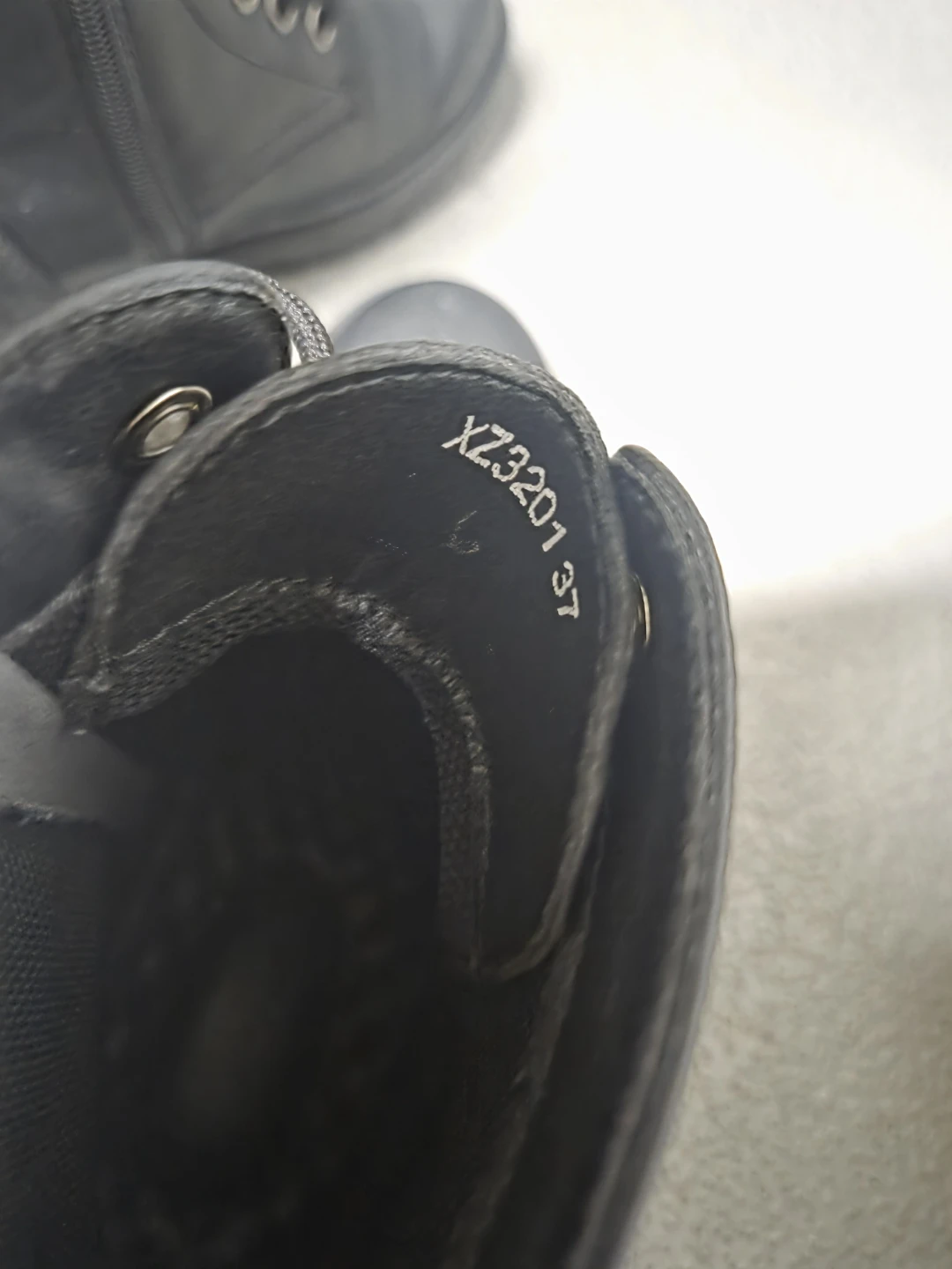 Black Combat-Style Boots - photo 5