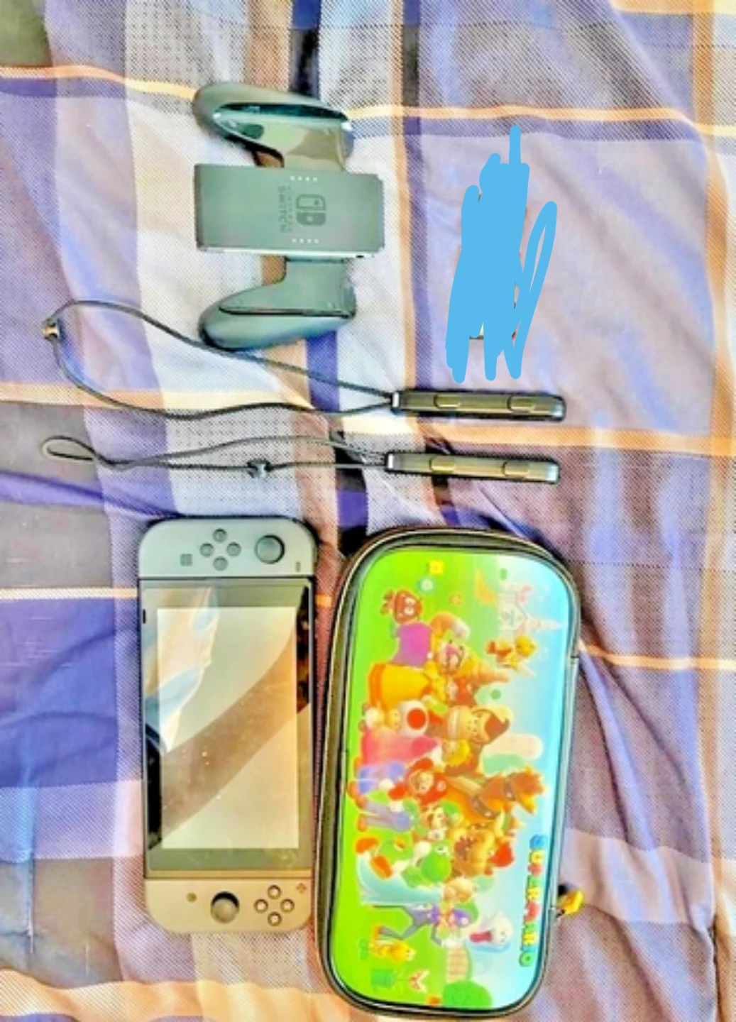 Nintendo Switch Gray Console bundle