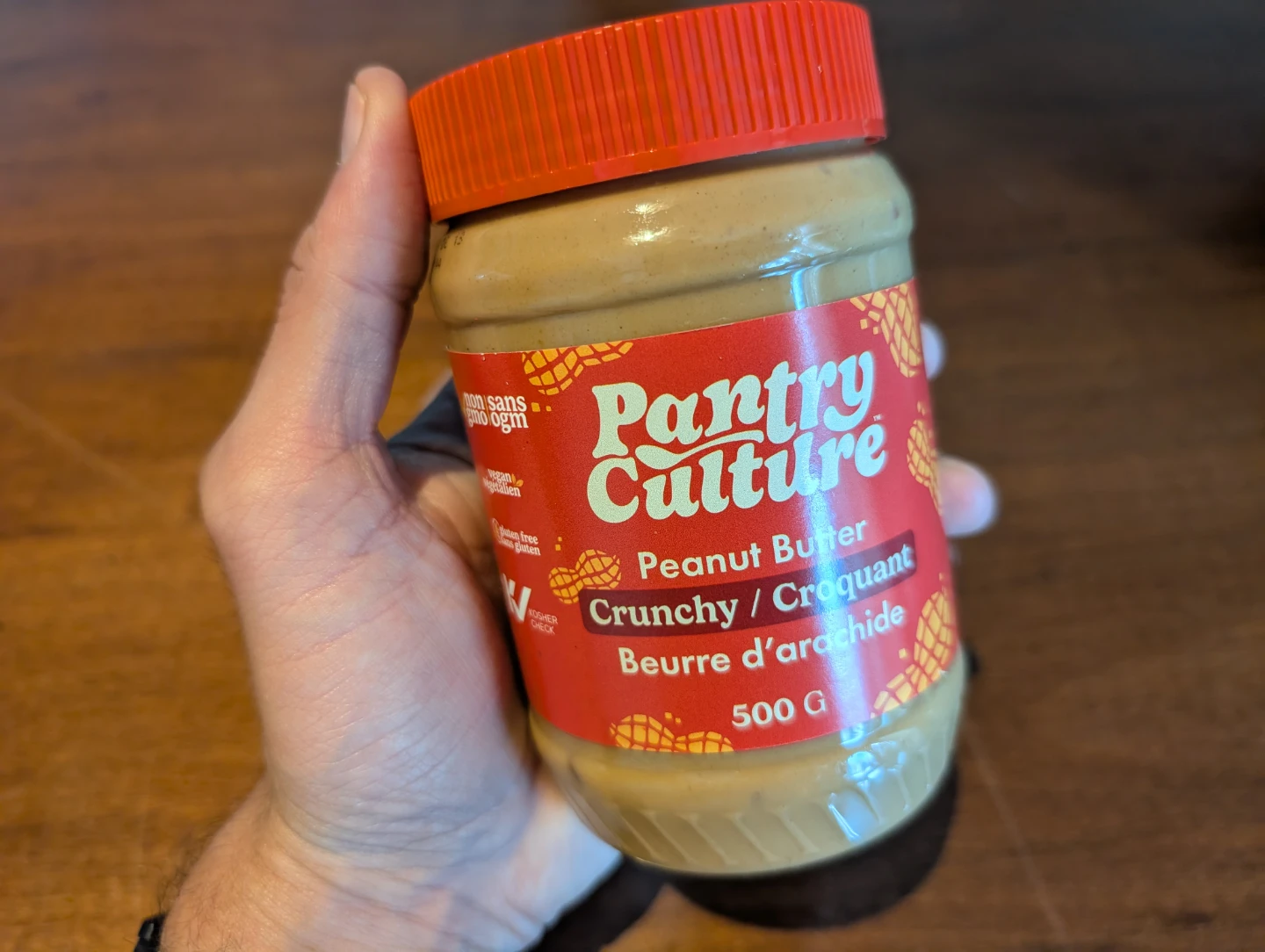 Pantry Culture Crunchy Peanut Butter 500g