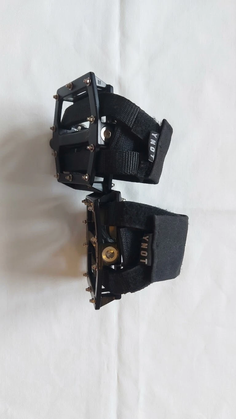 VP Steel Pedals with YNOT Straps - photo 2