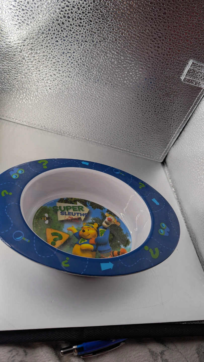 Disney Winnie the Pooh Super Sleuths Toddler Plate