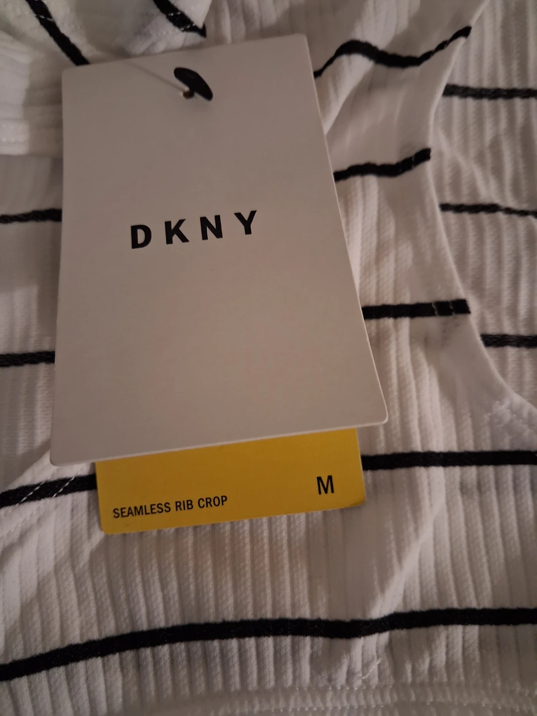 DKNY Ribbed Crop Top Size M - photo 4