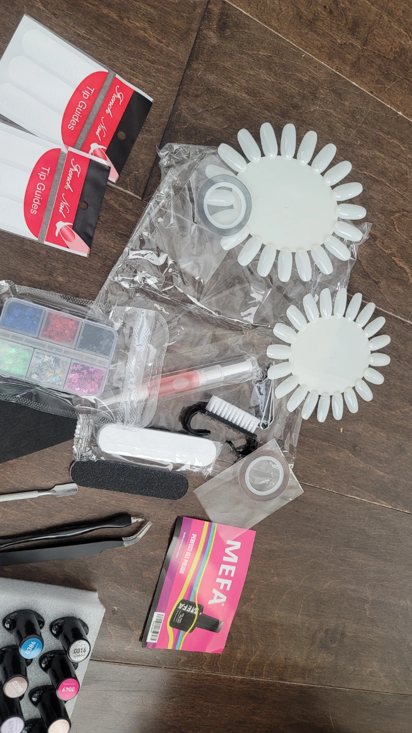MEFA Gel Nail Polish Kit with Nail Light, 32 Colors All ... - photo 4