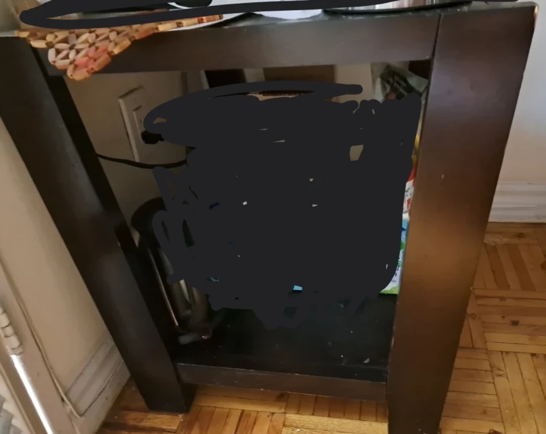 Table with Shelf