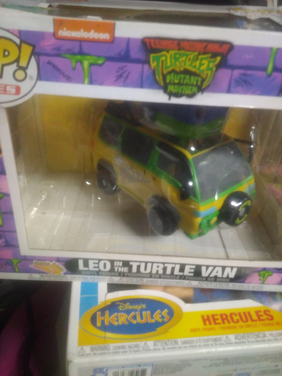 Funko Pop! Rides Leo in the Turtle Van