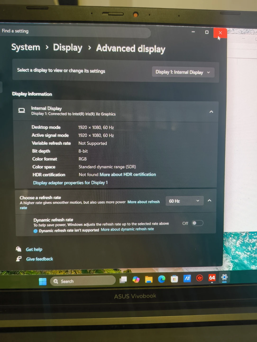 Gaming laptop asus rtx3050 i5-11th - photo 5