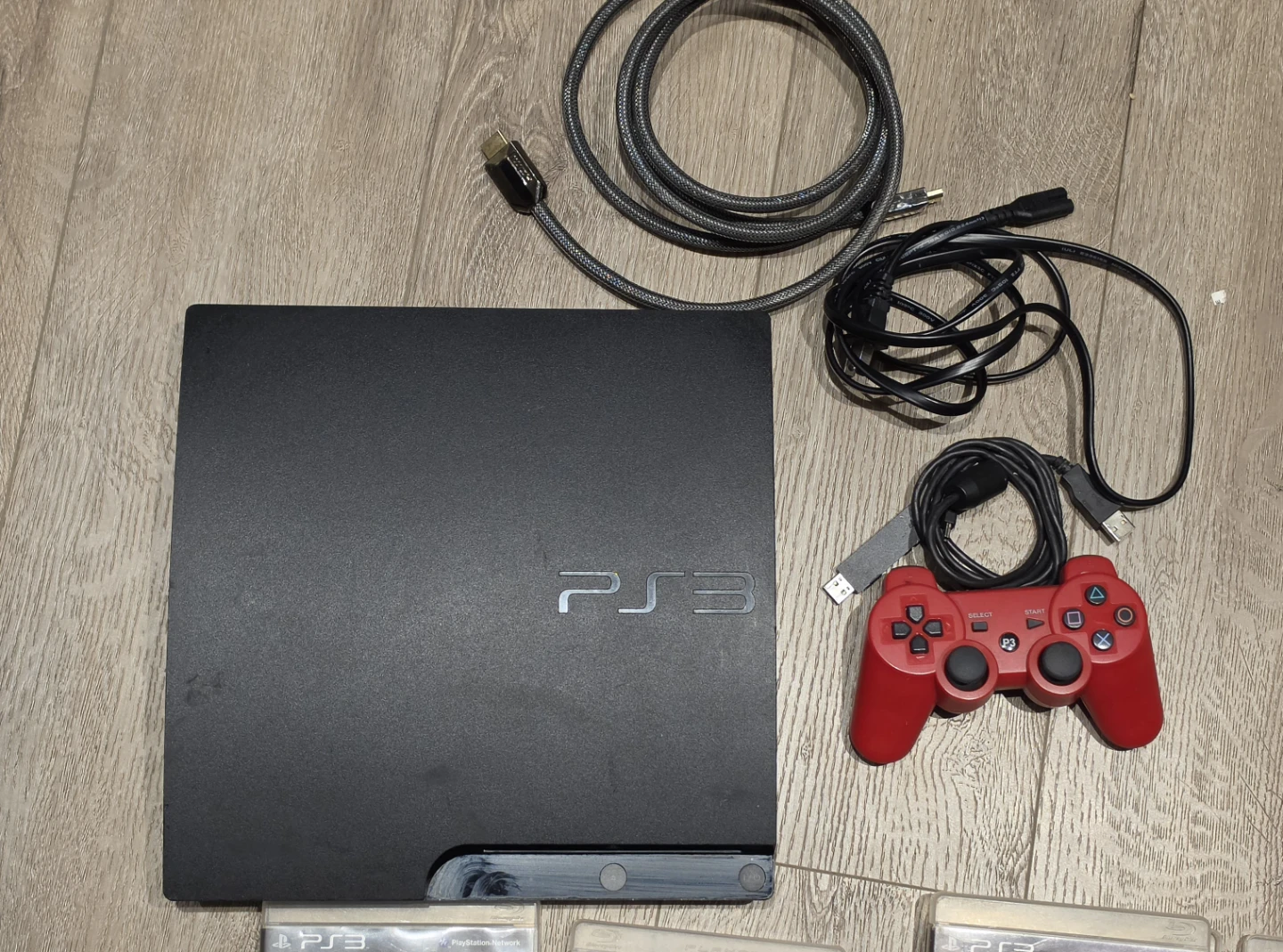 PlayStation 3 CECH-3003A Console with Games and Controller