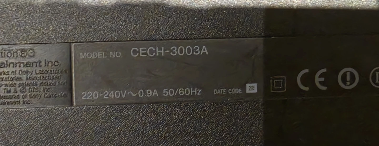 PlayStation 3 CECH-3003A Console with Games and Controller - photo 5