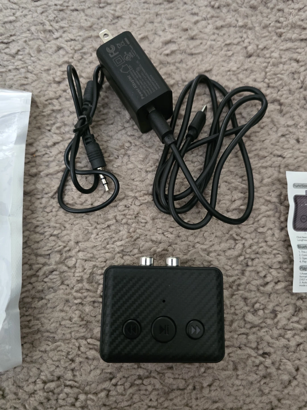 Bluetooth 5.3 Audlo Recelver RCA 3.5mm AUX USB Wireless - photo 2
