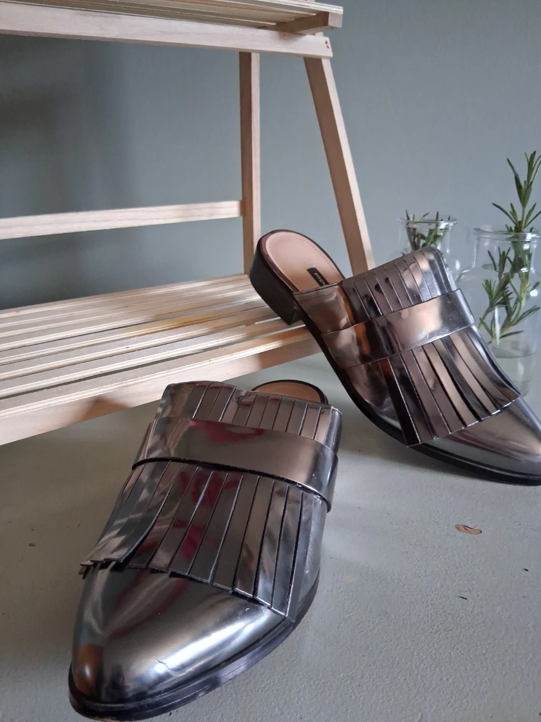 French Connection Mules Size 8 US