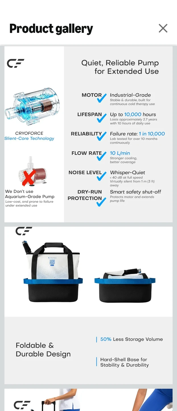 CF CryoForce Cold Therapy System - photo 3