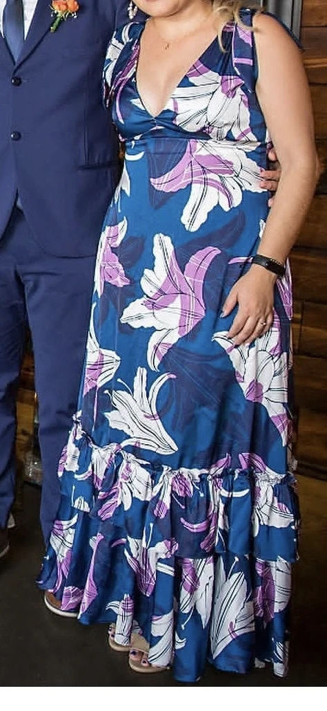Floral Maxi Dress size L