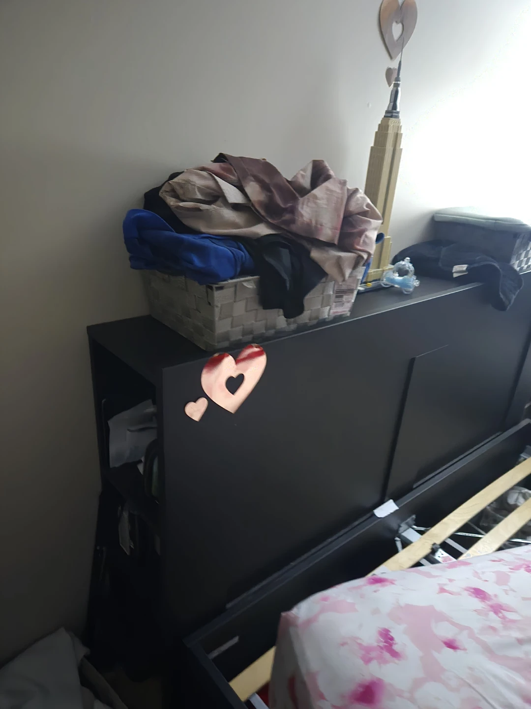Black head and bed frame if interested