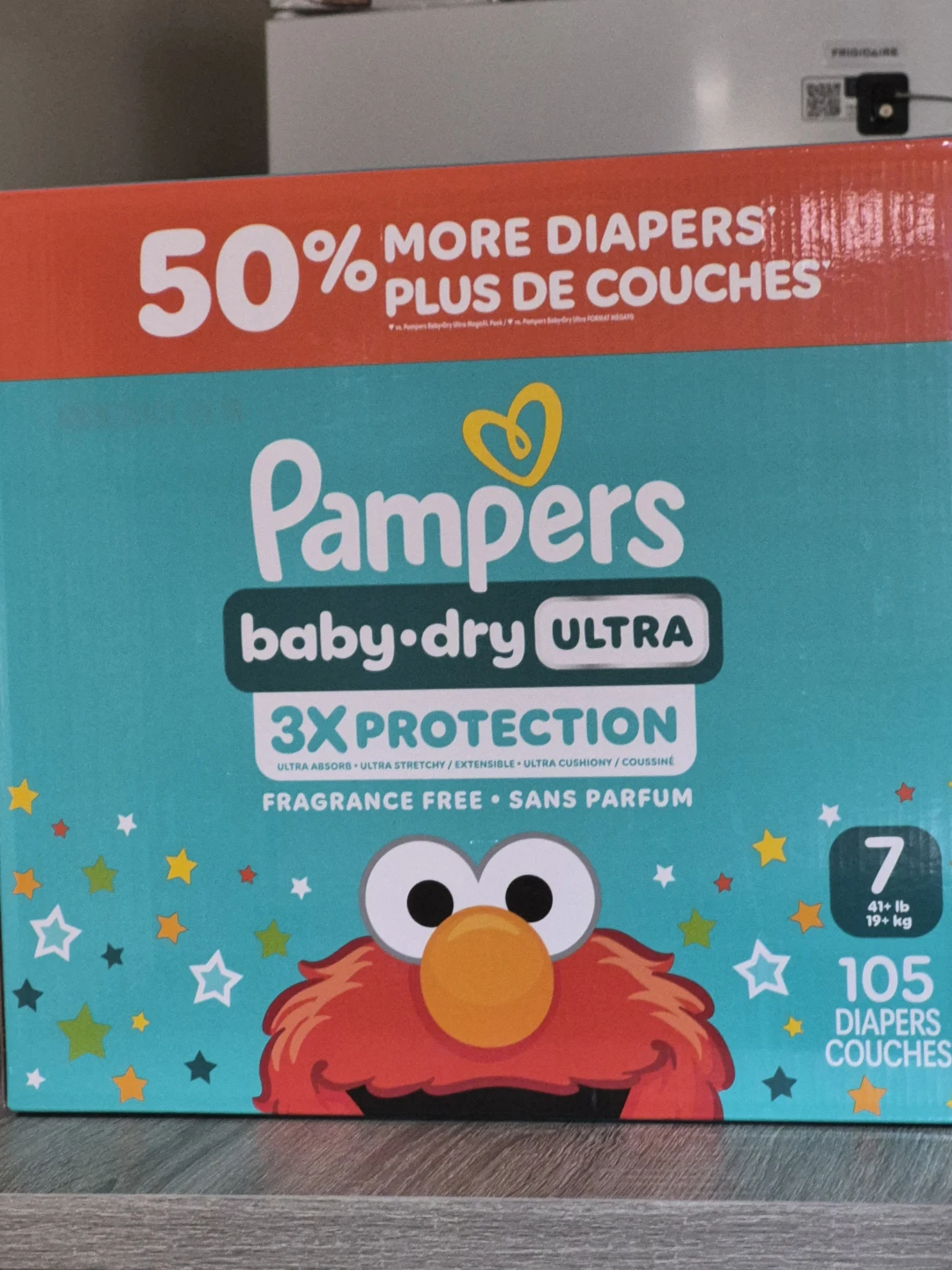 Pampers Baby-Dry Ultra Diapers Size 7 - 105 Count
