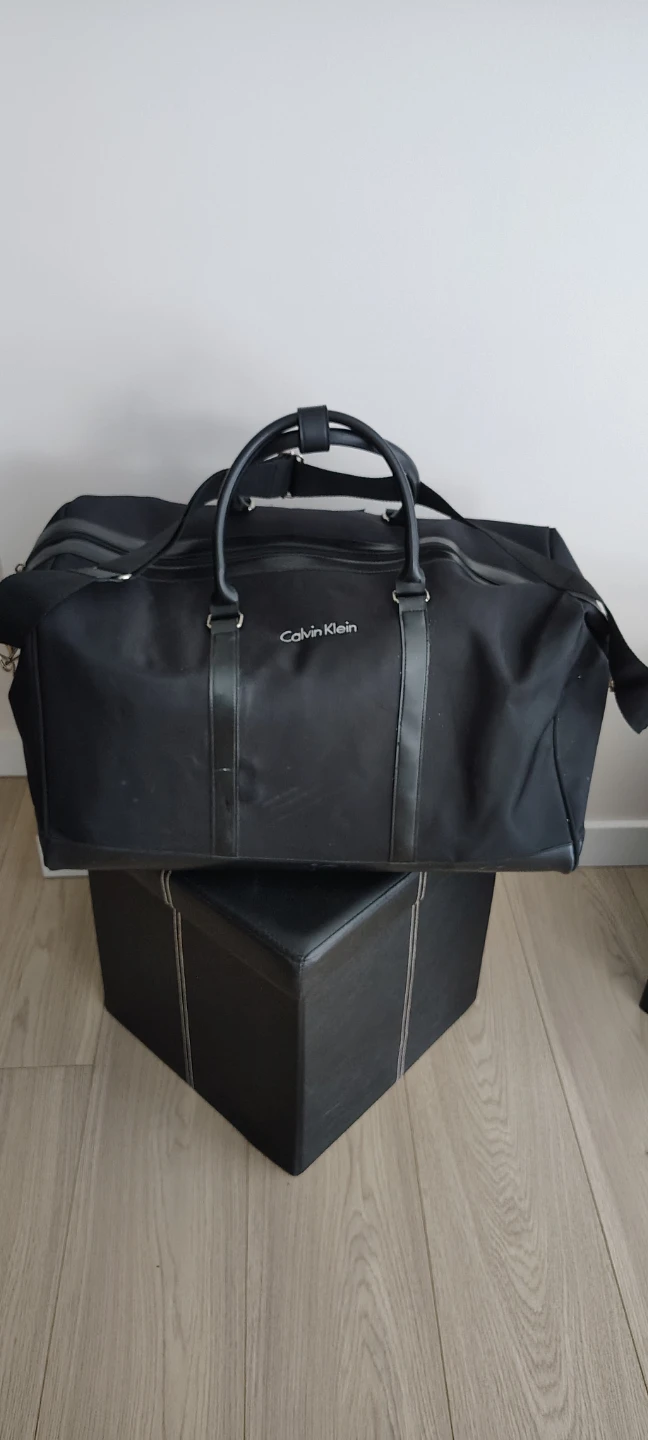 Calvin Klein Black Duffel Bag