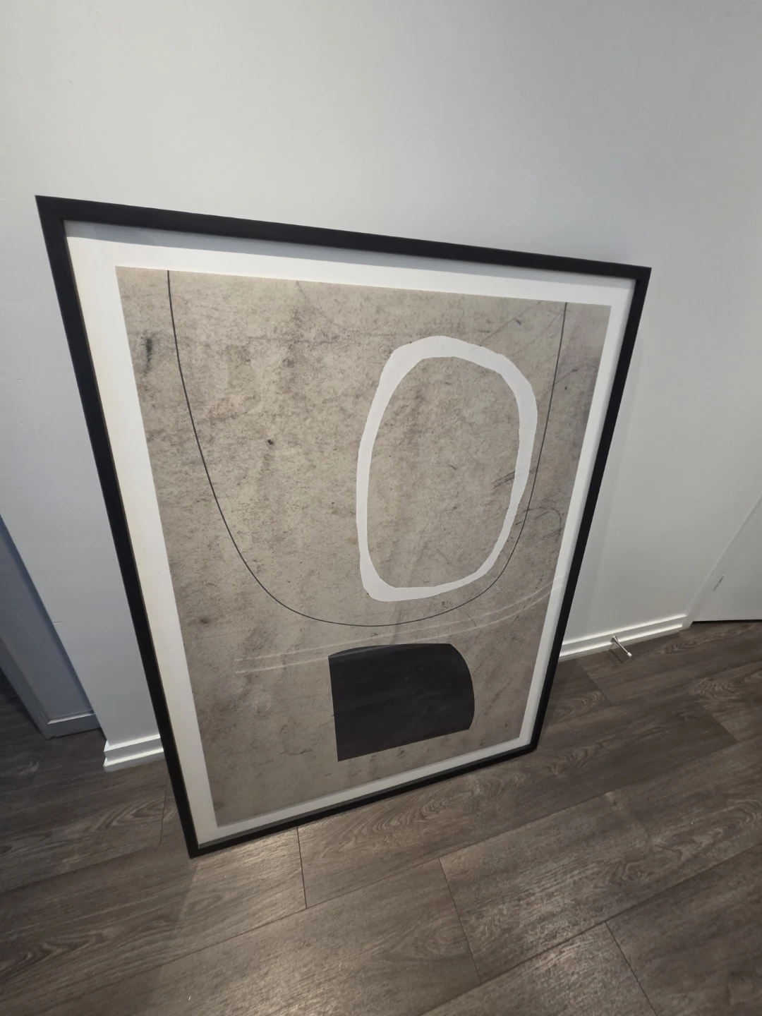 Framed Abstract Art Print - photo 2