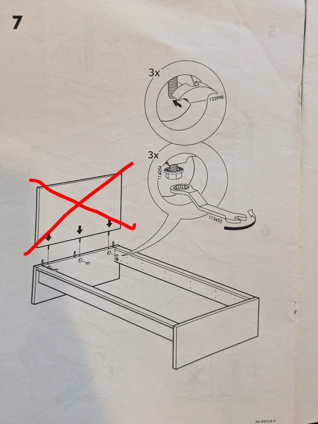 Twin size IKEA MALM bed frame - NO HEADBOARD - photo 4