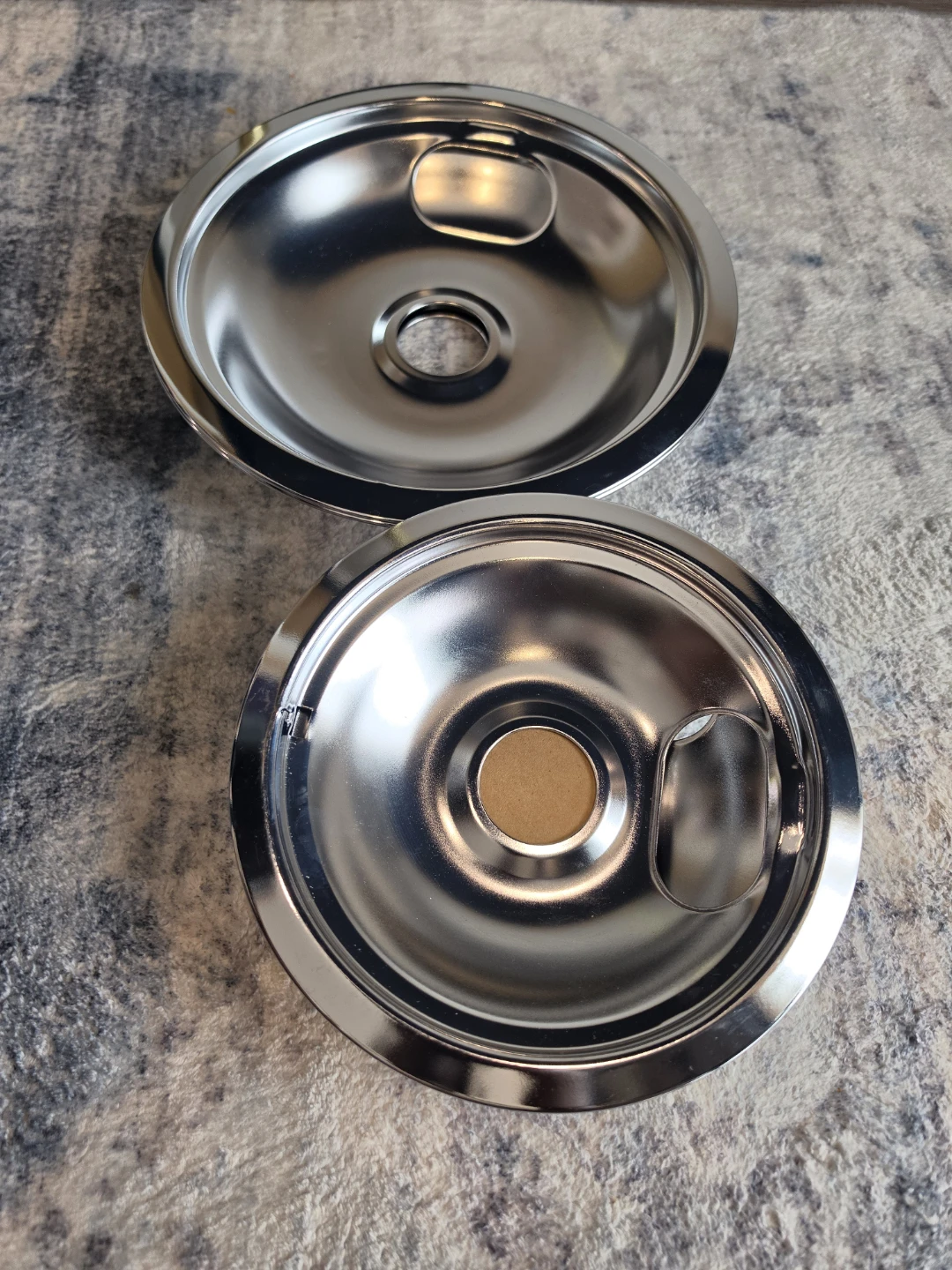2 Stainless Steel Stove Drip Pans