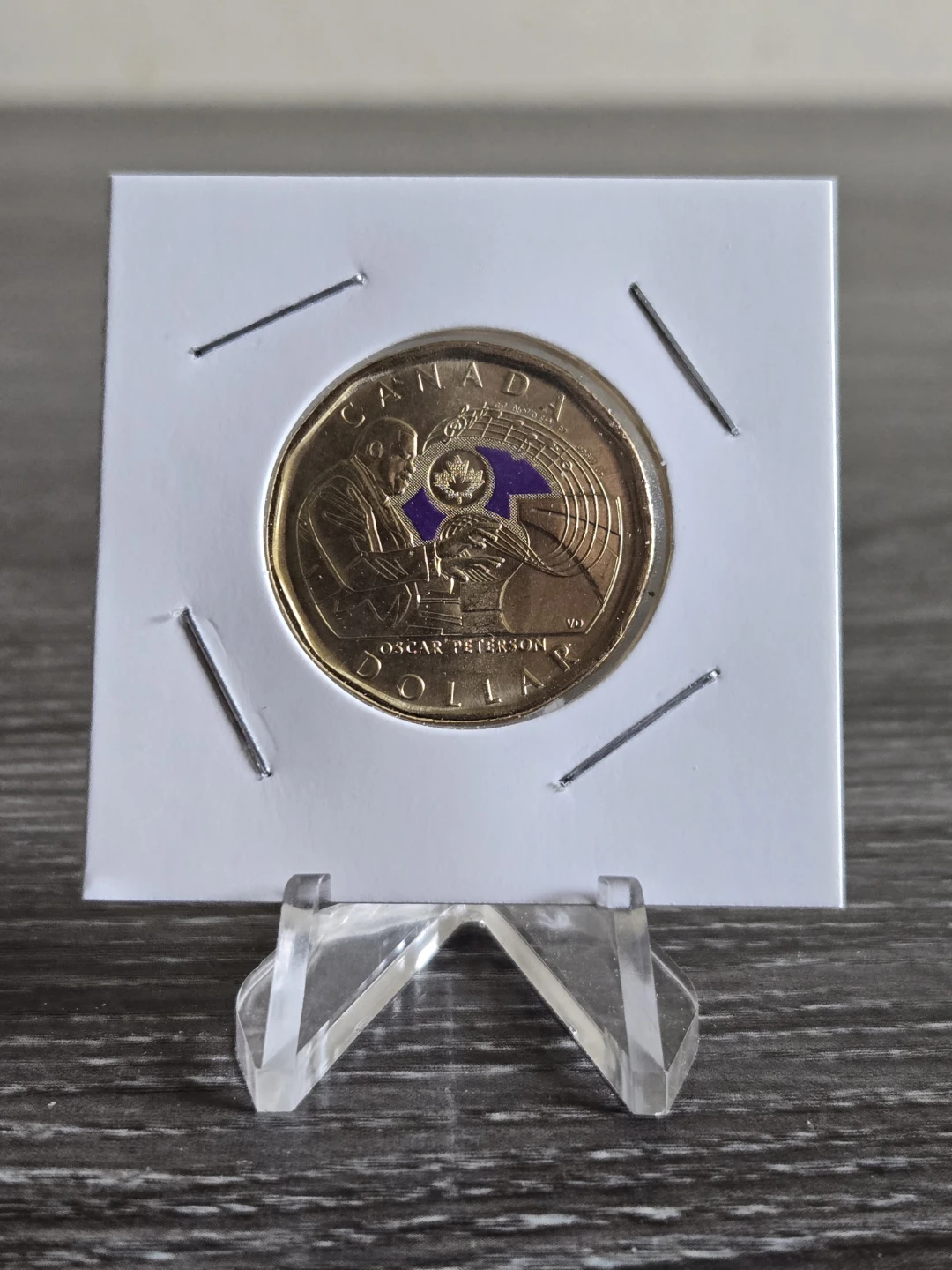 2011 Canada Oscar Peterson Dollar Coin