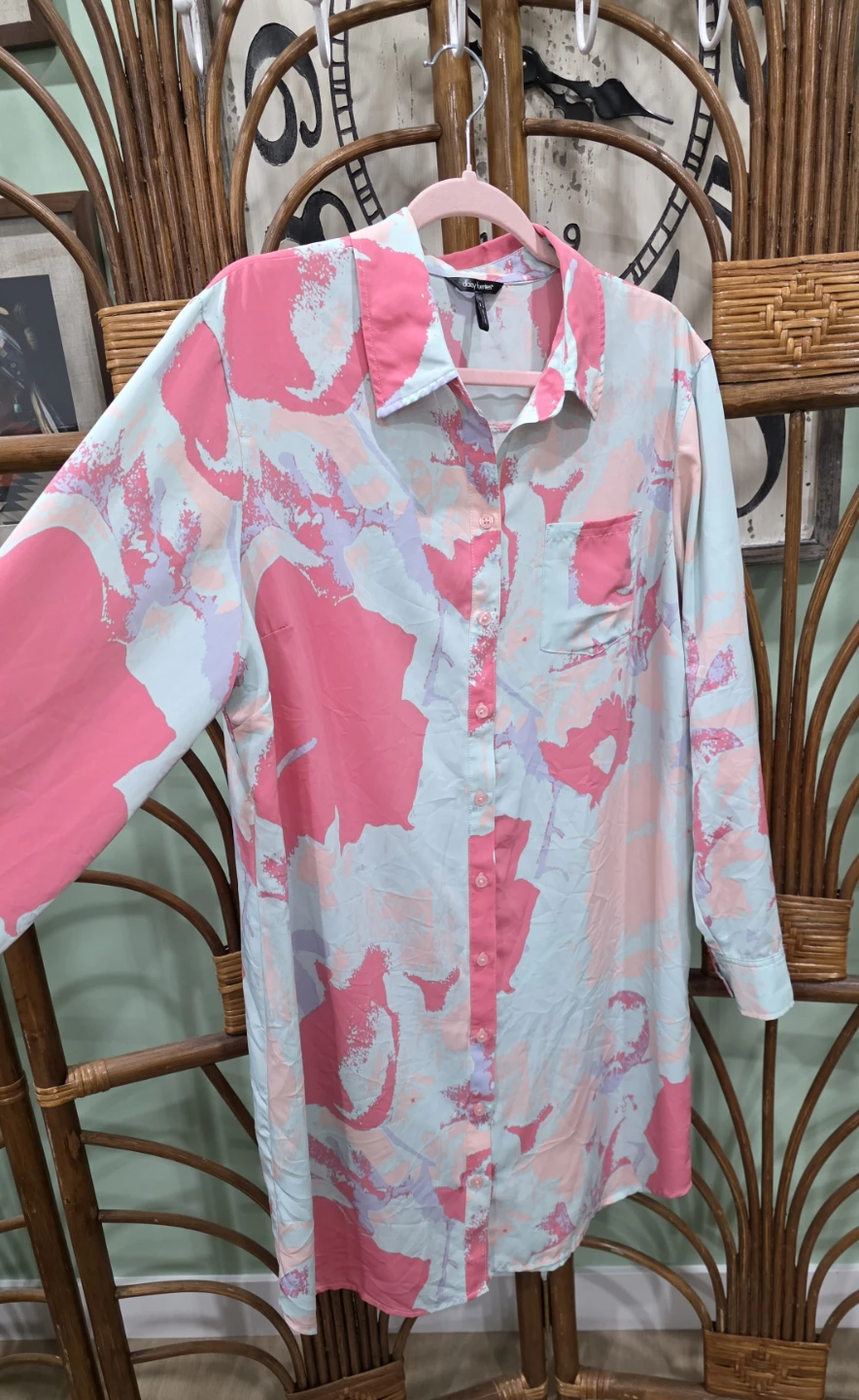 Daisy Fuentes Button-Up Shirt dress XL - photo 2