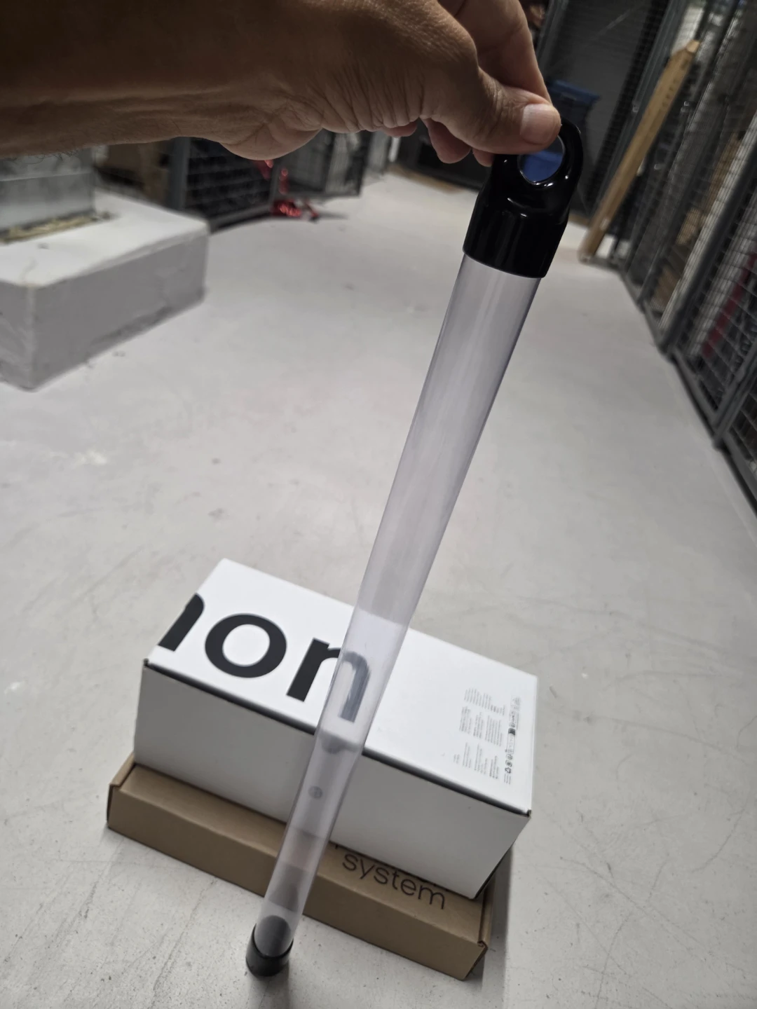 ION SYSTEM clear tube