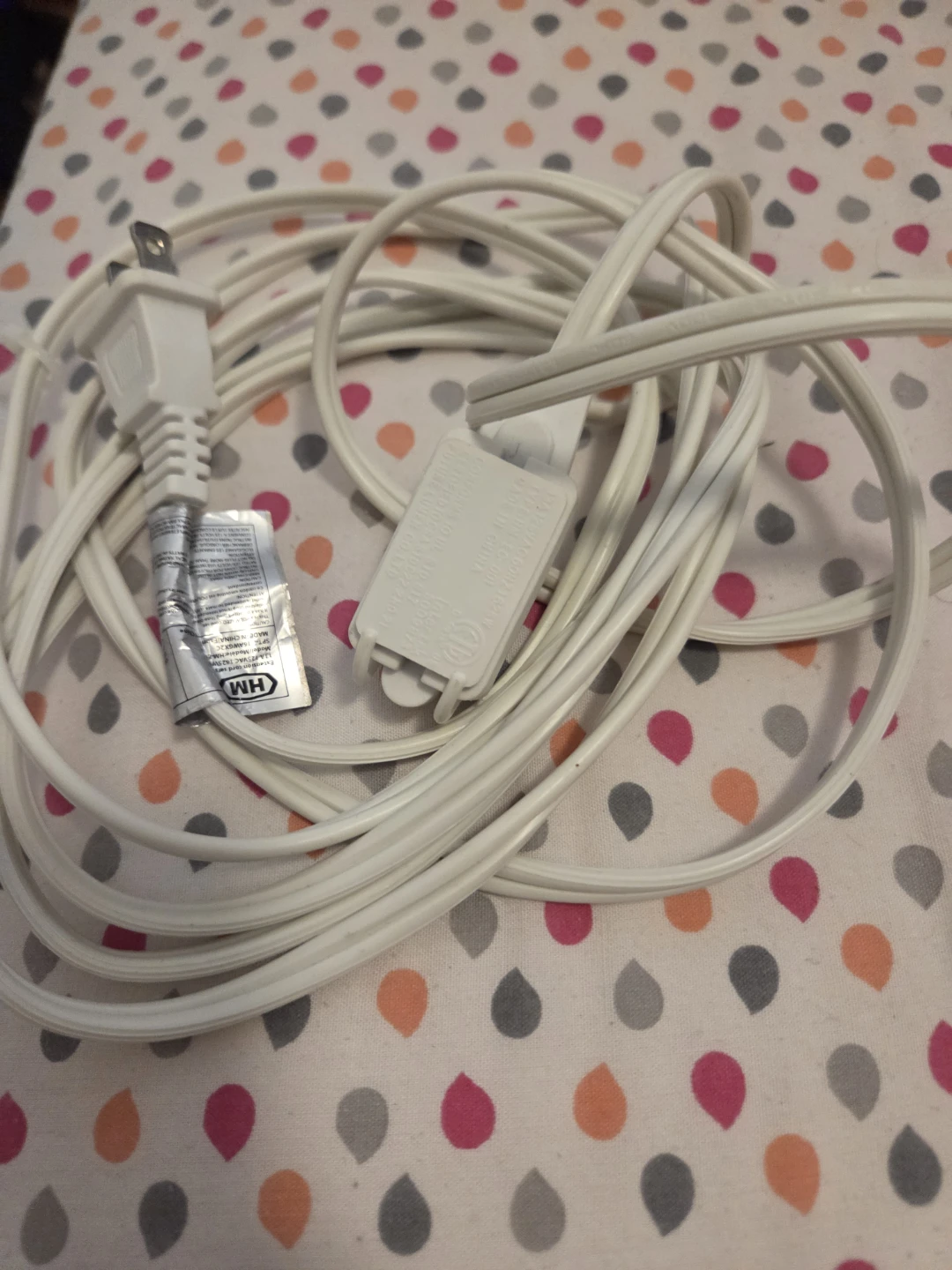White Extension Cord
