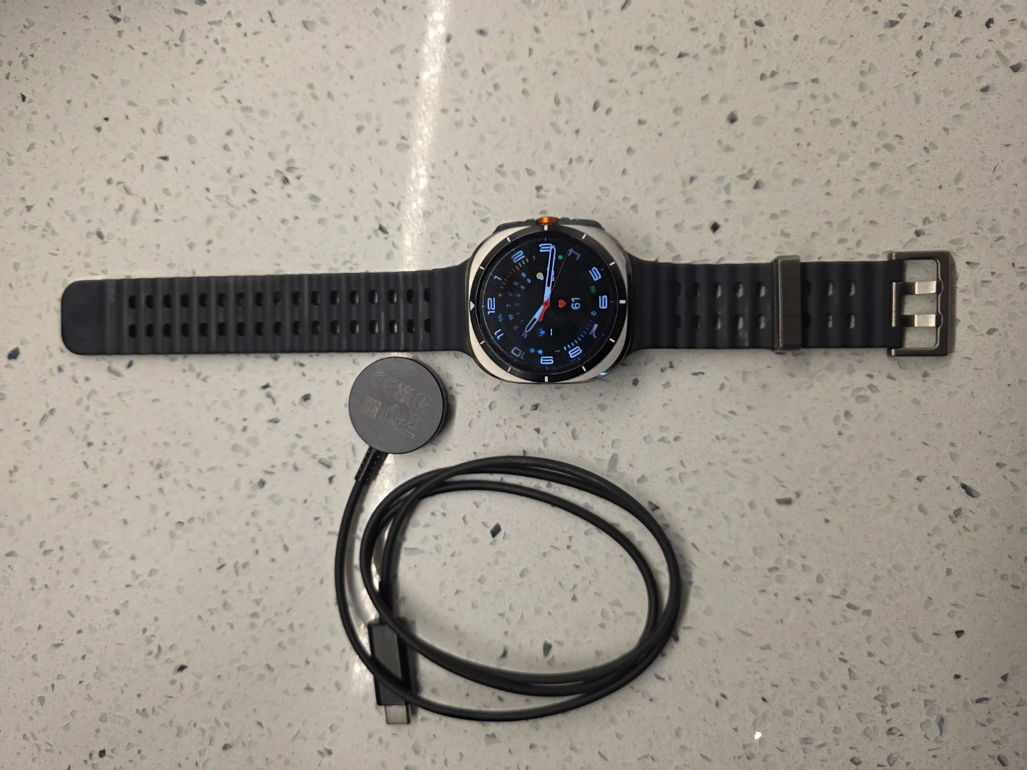 Samsung Ultra Watch with Black Strap