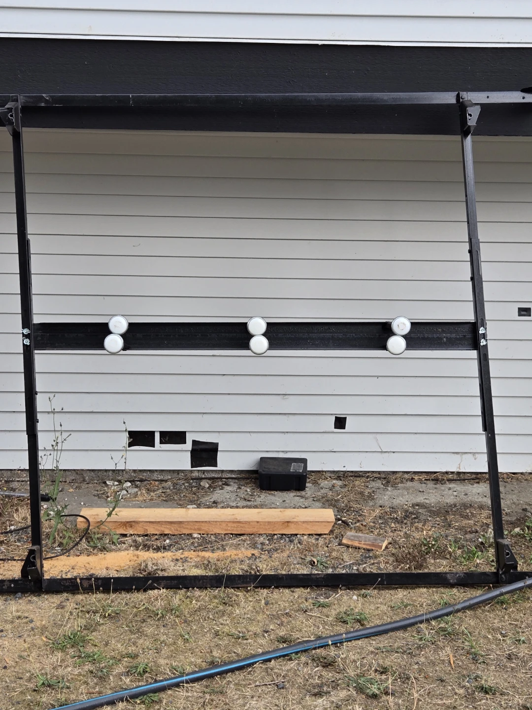 Black Metal Bed Frame - photo 2