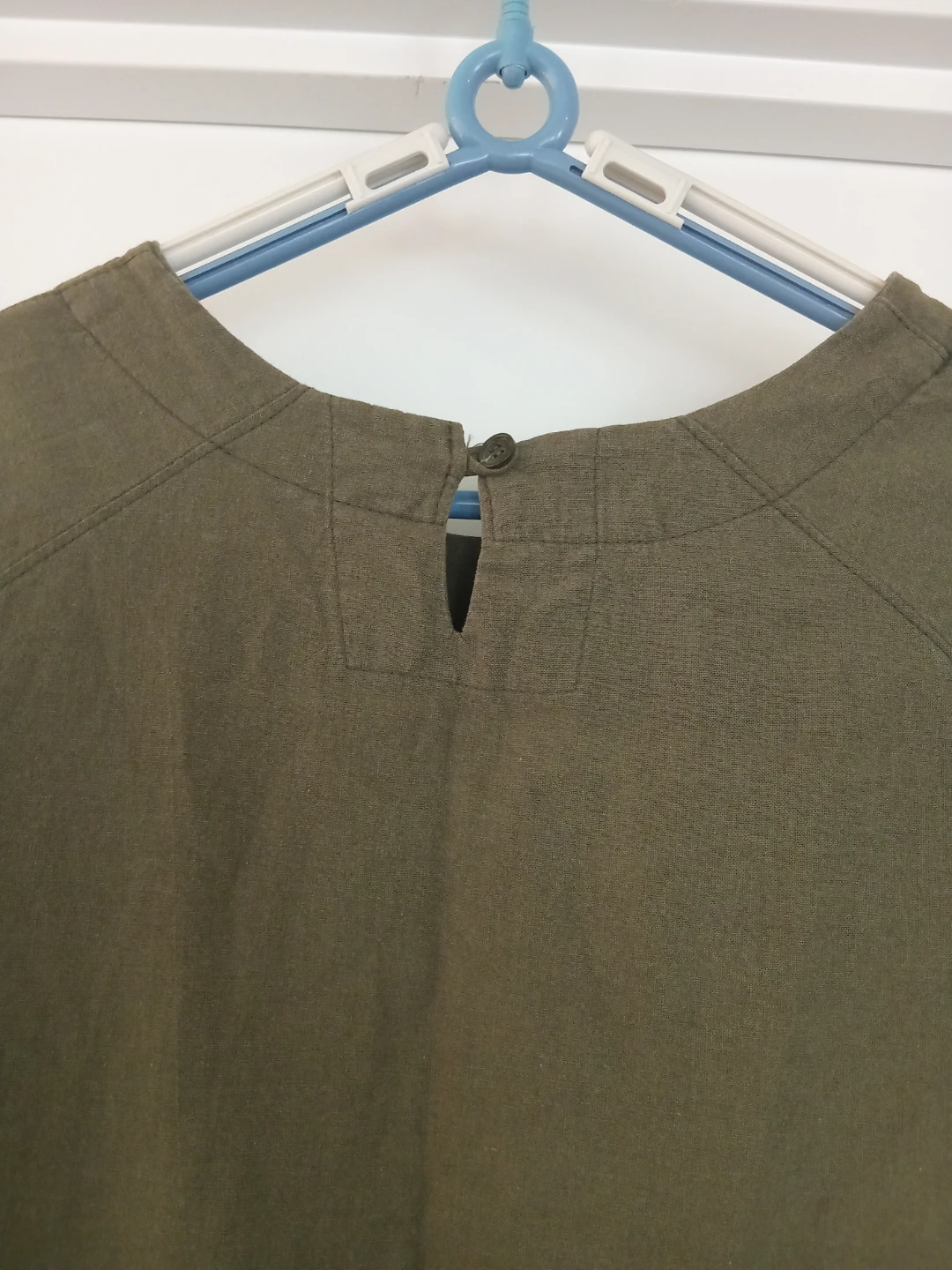 Olive Green Tunic Top with Pocket - photo 4