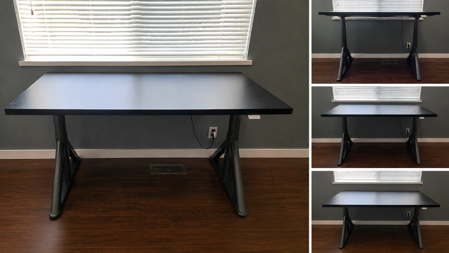 IKEA IDÅSEN Electric Sit/Stand Desk – Large 120x70 cm