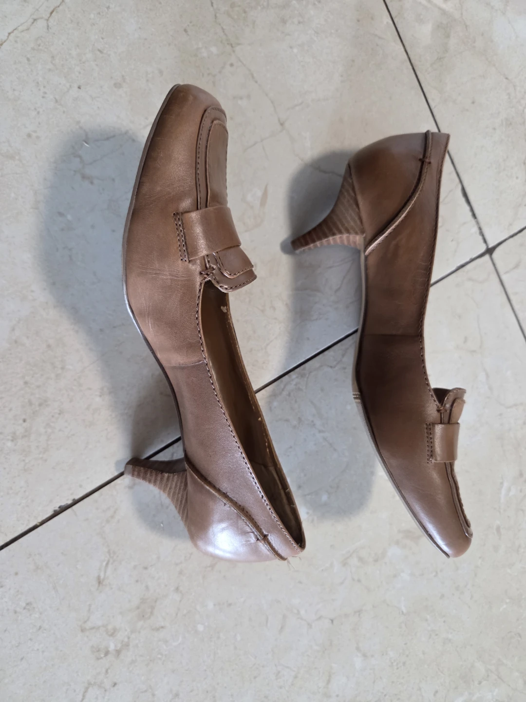 Nine West Tan Heels - photo 3