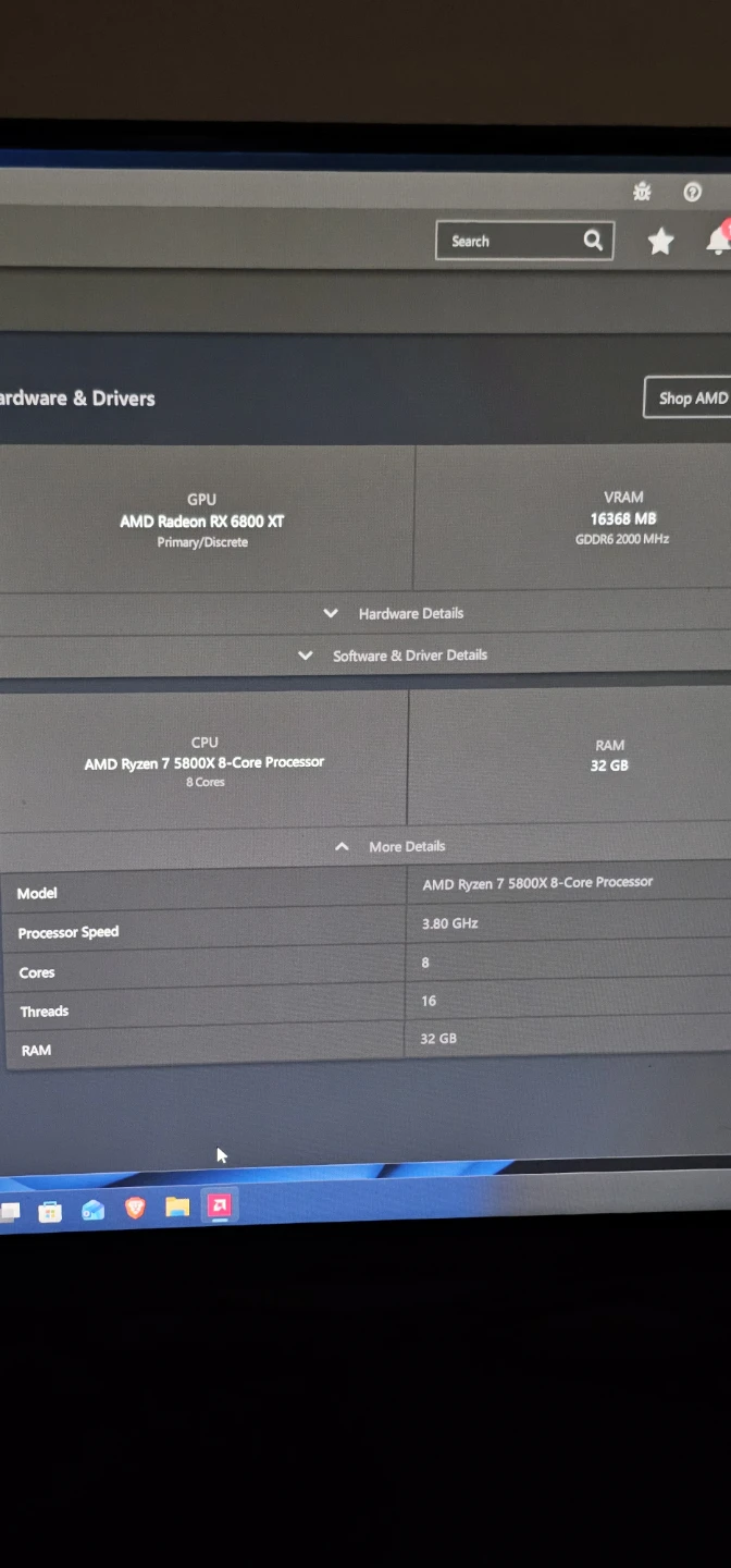 Gaming PC - AMD Ryzen 7 5800X, RX 6800 XT, 32GB RAM - photo 2