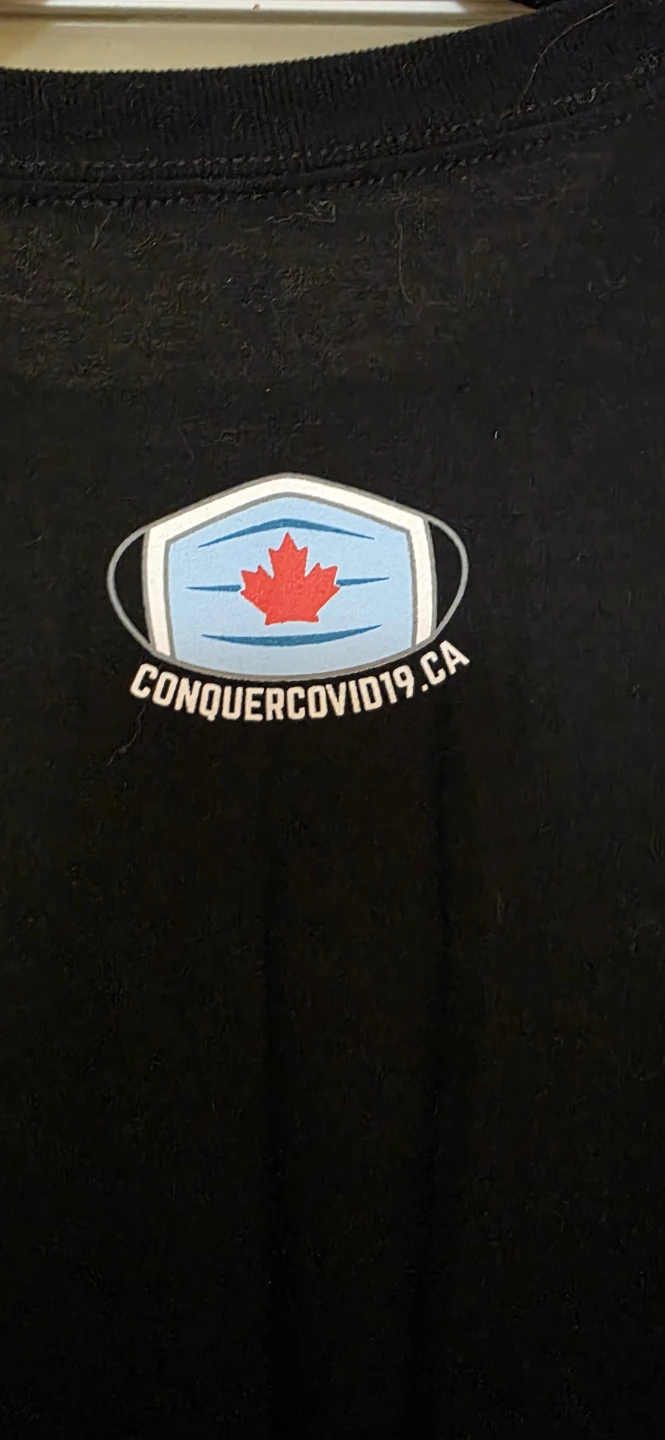 RYAN REYNOLDS Conquer COVID-19 T-Shirt - photo 2