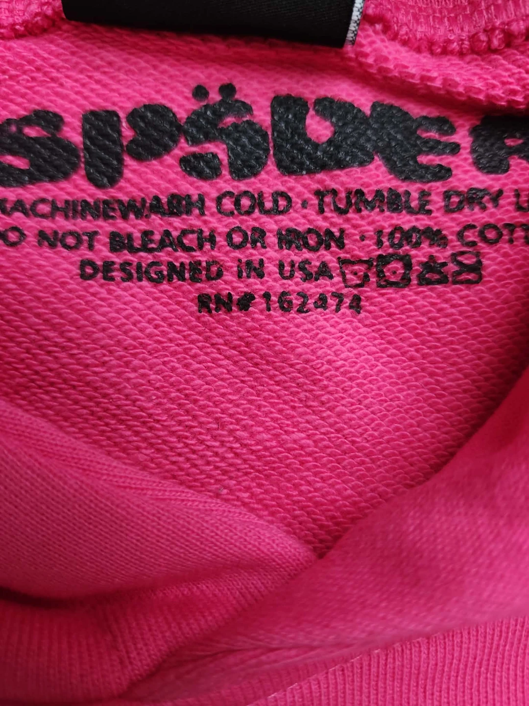 SP5R "nevermind the spider" Pink Hoodie - photo 4