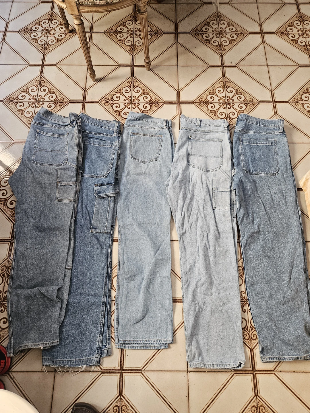 5 loose fit jeans 36x32  and 2 shorts - photo 4