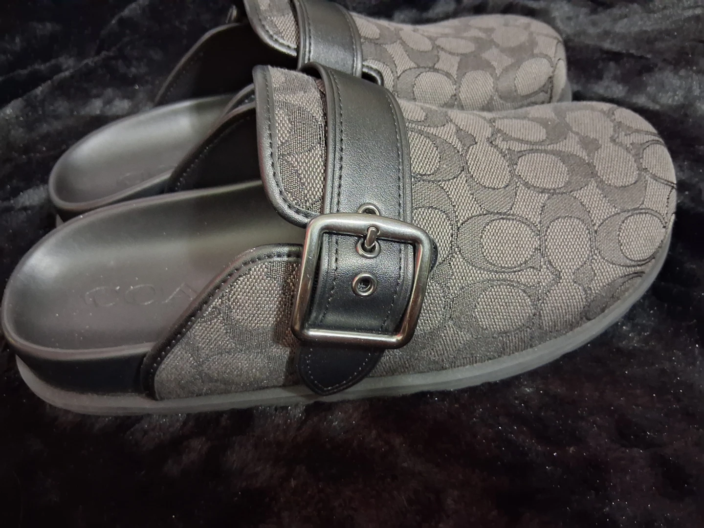 Coach Signature Clog Slides