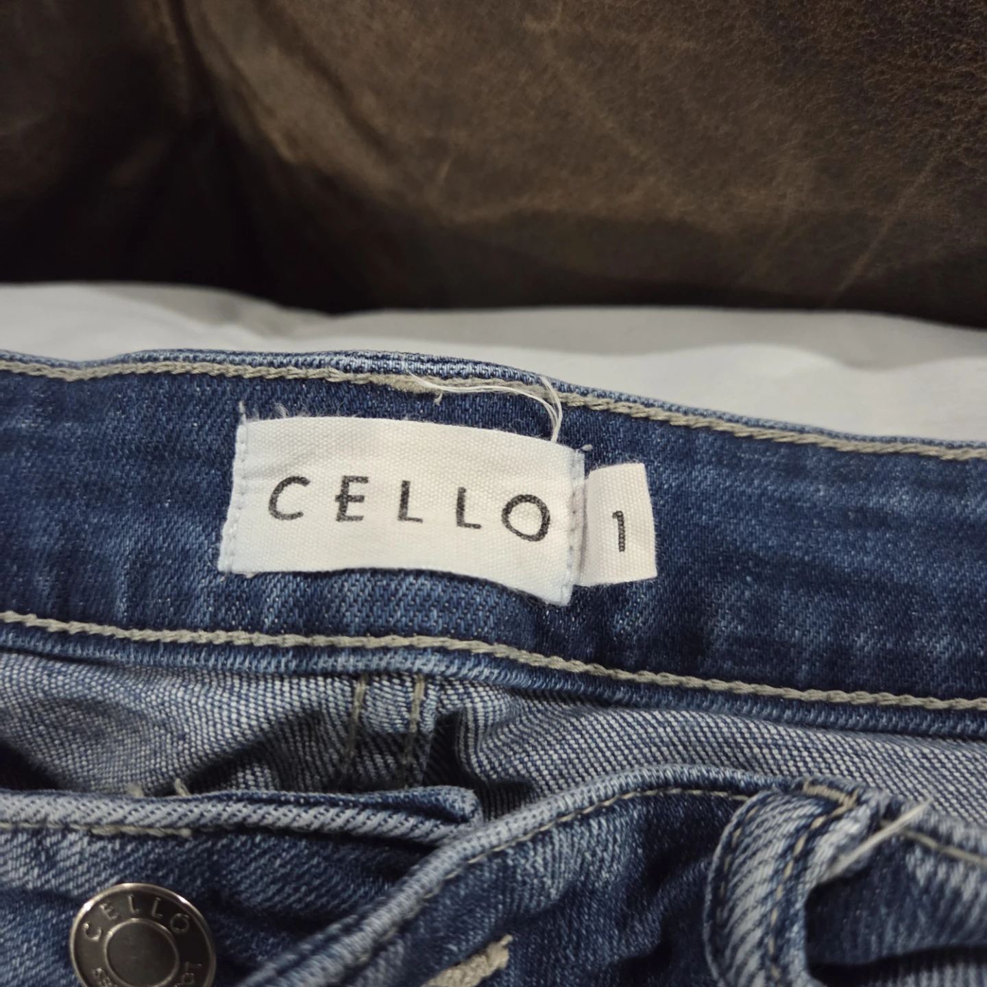 Cello Distressed Blue Jeans Size 1 - photo 3