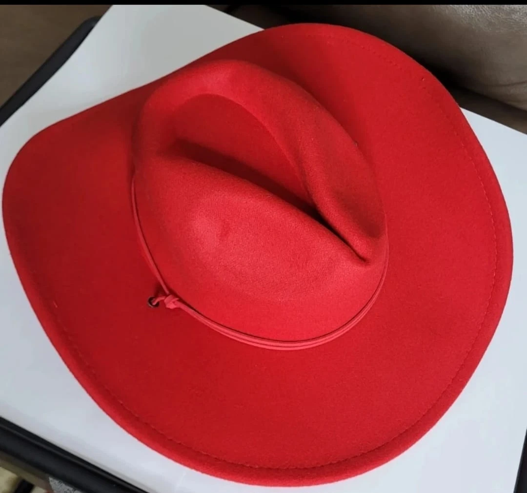Red Cowboy Hat