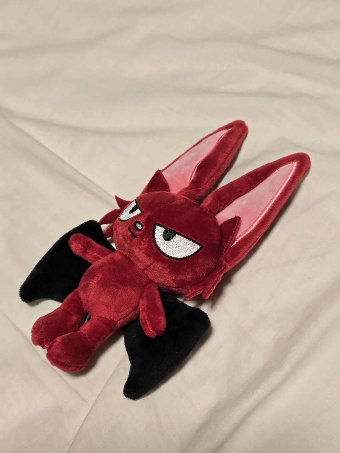 PARO Red Bat Plush Toy collectible - photo 3