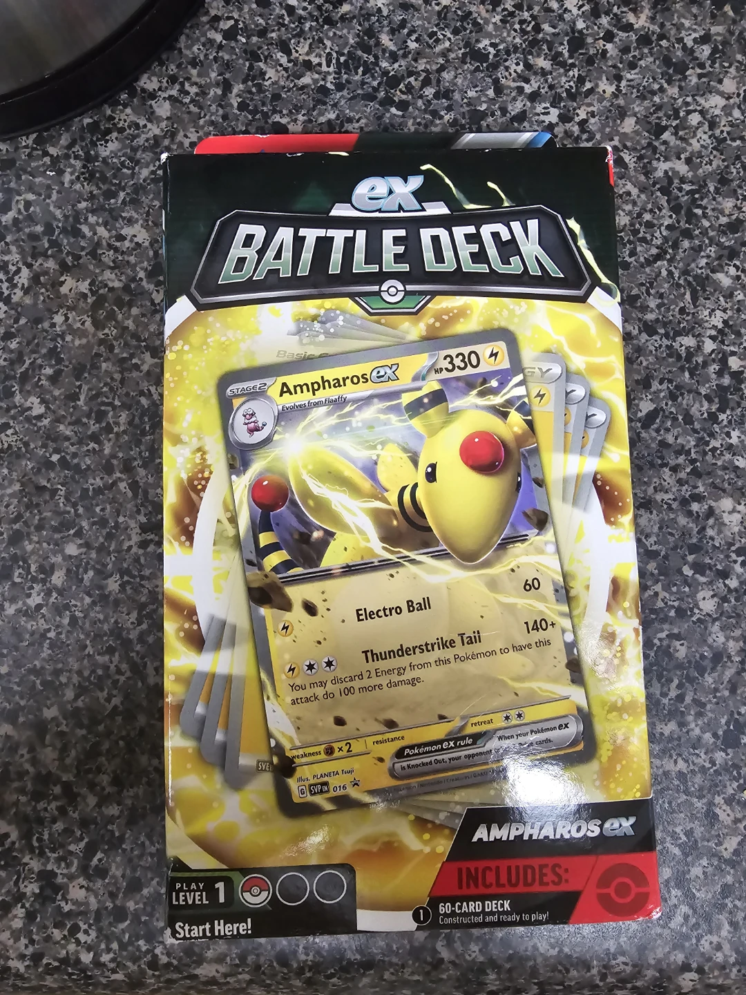 Pokemon TCG Ampharos EX Battle Deck