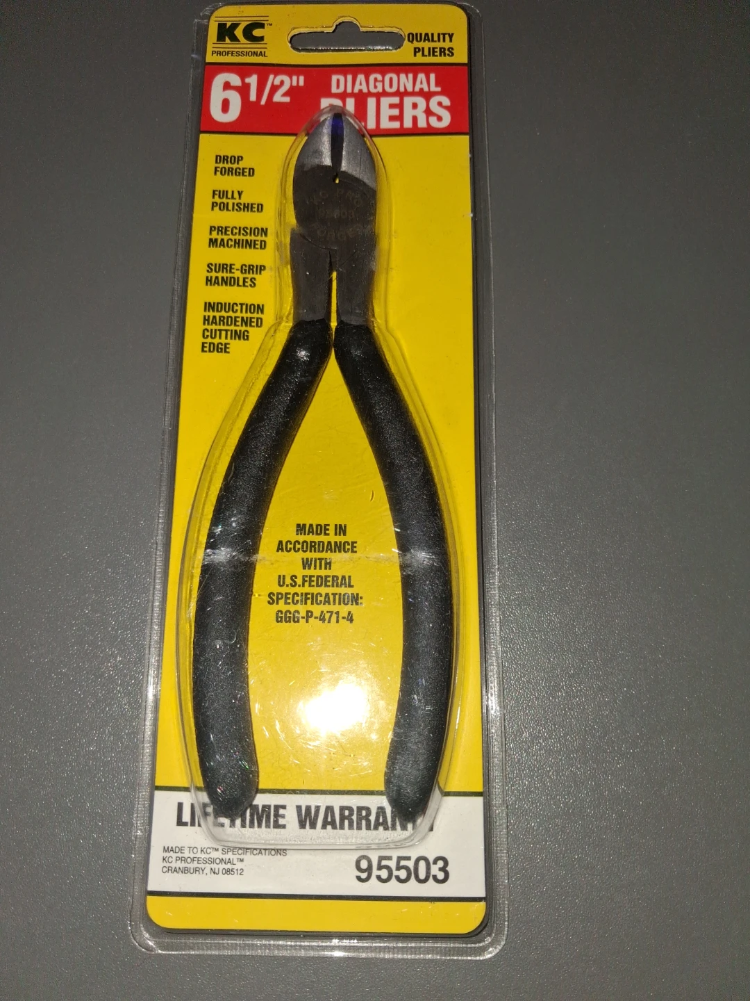 KC Professional 6 1/2" Diagonal Pliers