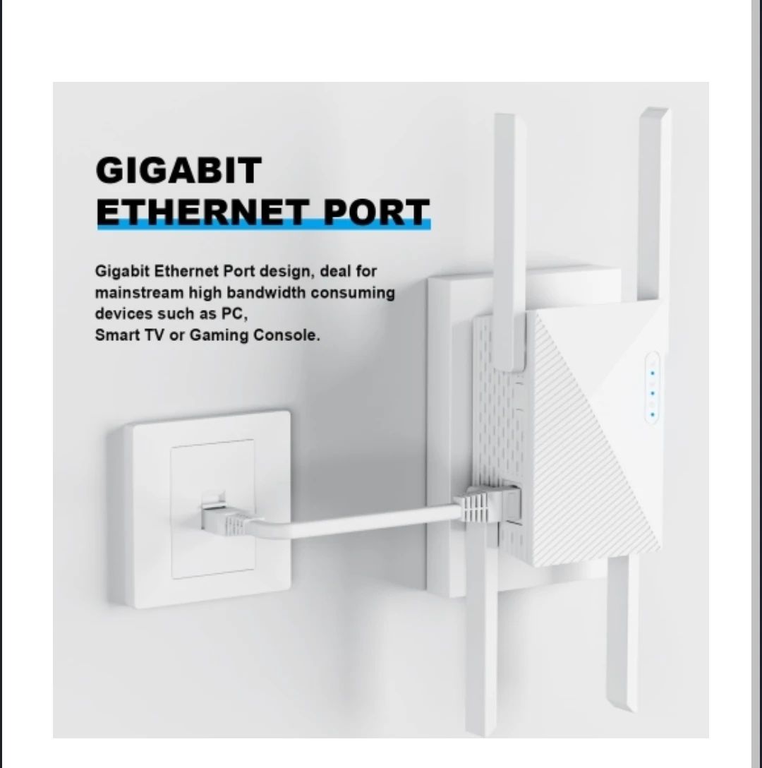 WiFi Extender Booster Repeater Dual Band 2.4GHz & 5GHz - photo 5