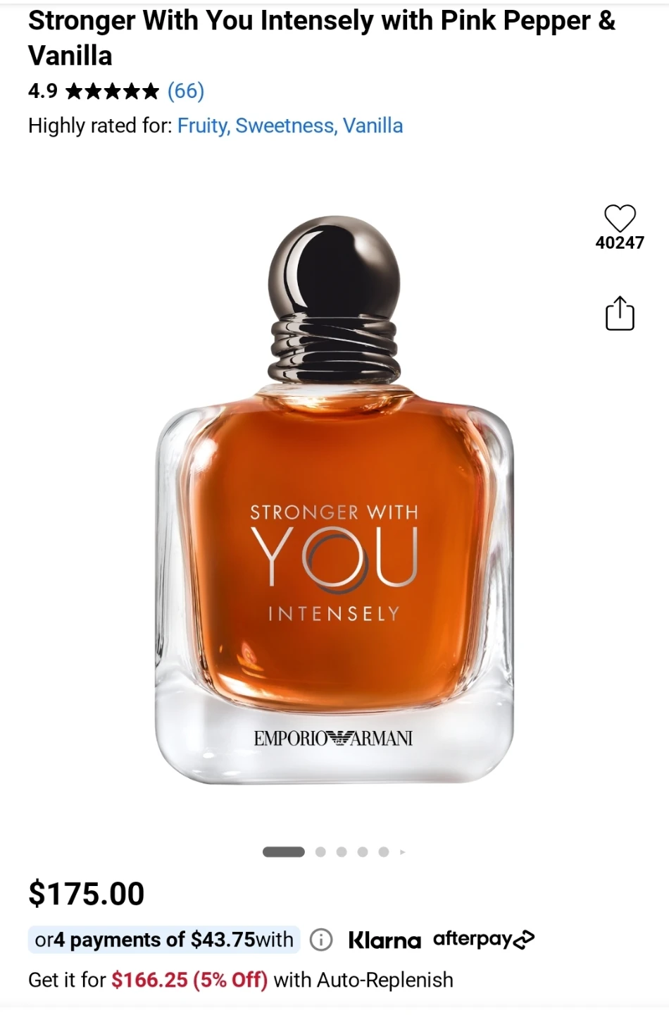 Emporio Armani Stronger With You Intensely Eau de Parfum