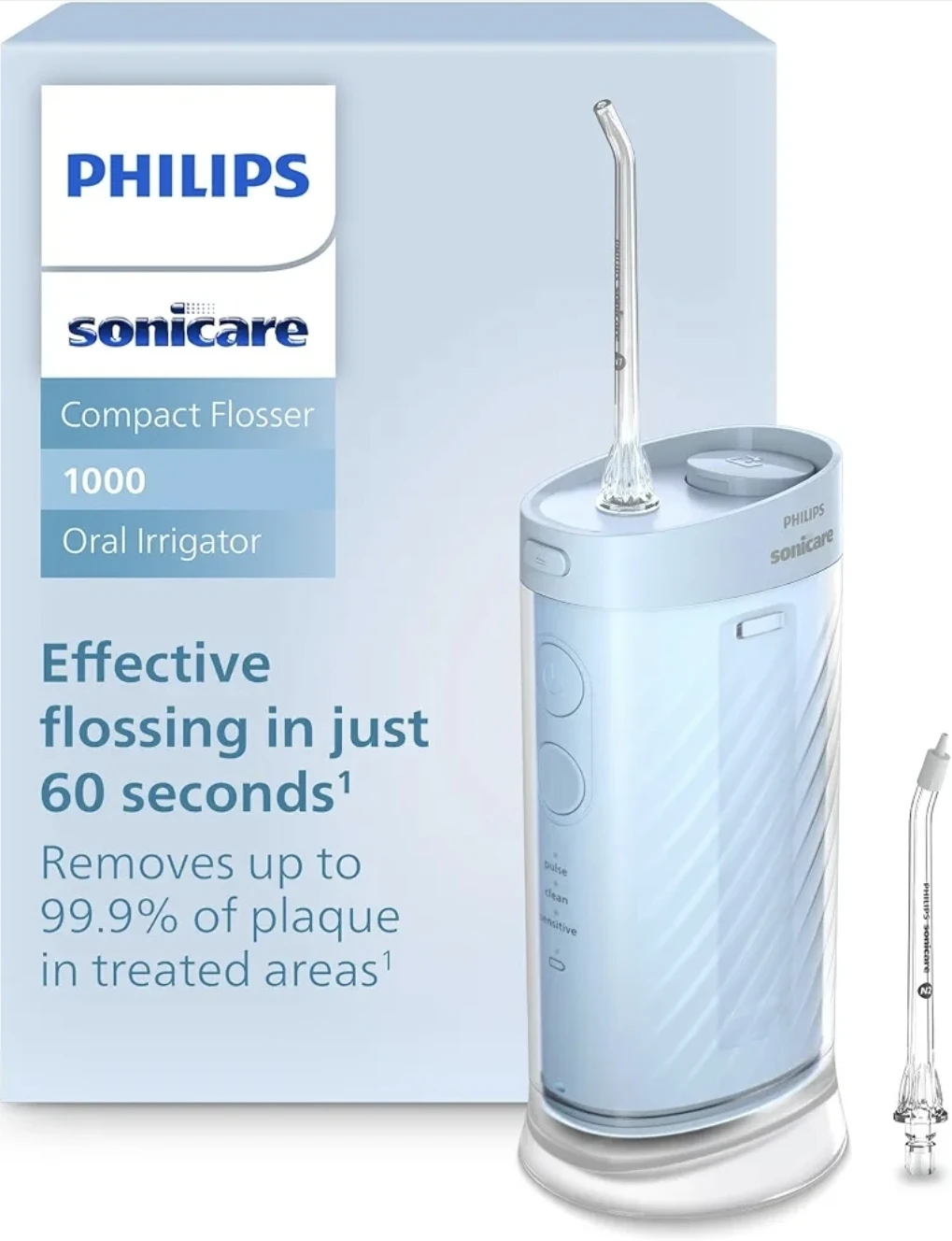 Philips Sonicare Compact Flosser 1000 Oral Irrigator