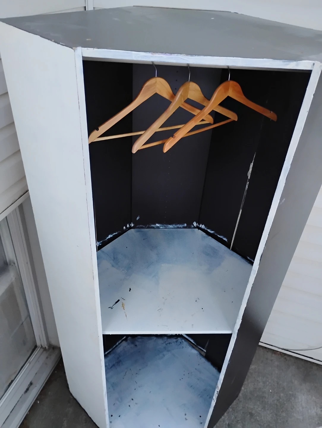 PAX Corner Shelf Unit, two clothes racks - photo 4
